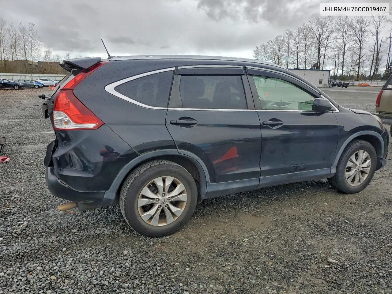 JHLRM4H76CC019467 2012 Honda Cr-V Exl