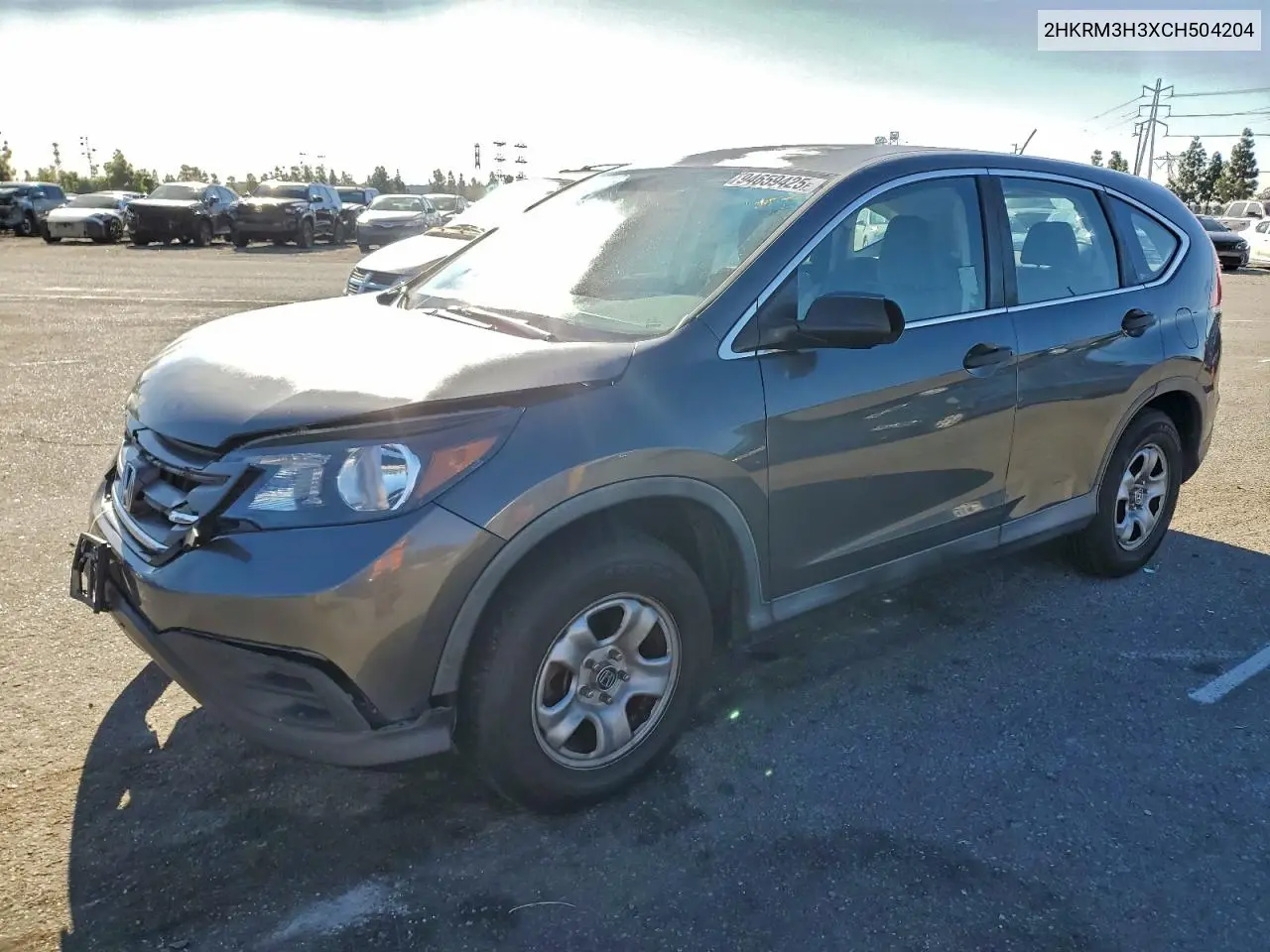 2HKRM3H3XCH504204 2012 Honda Cr-V Lx