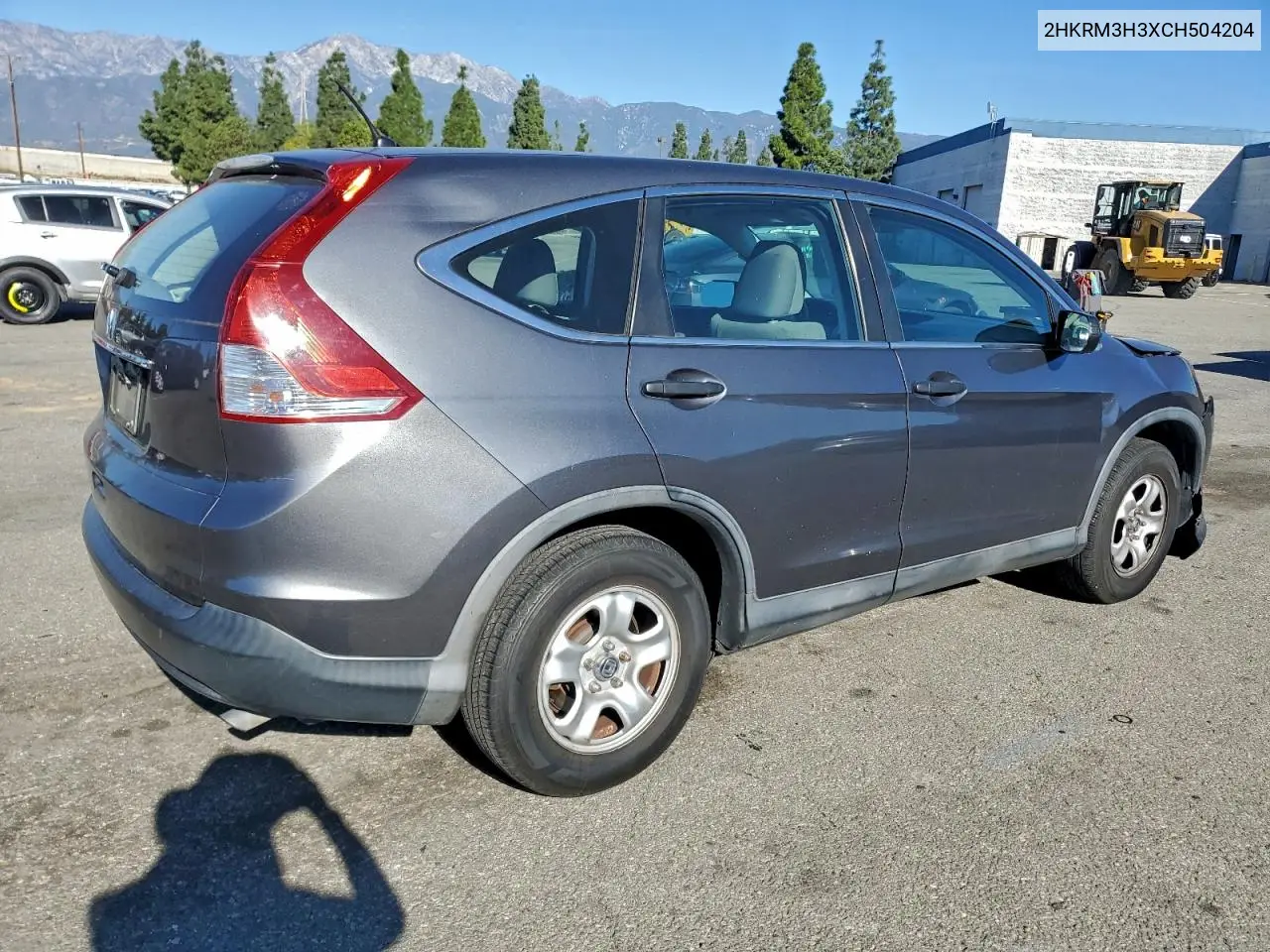 2HKRM3H3XCH504204 2012 Honda Cr-V Lx