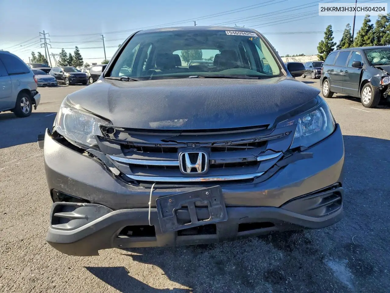 2HKRM3H3XCH504204 2012 Honda Cr-V Lx