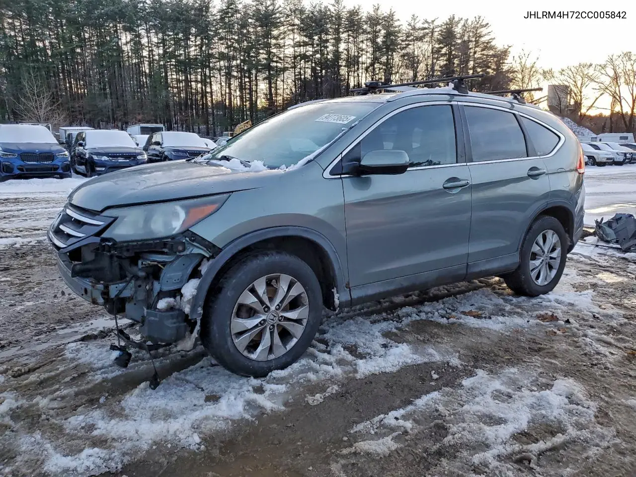 JHLRM4H72CC005842 2012 Honda Cr-V Exl