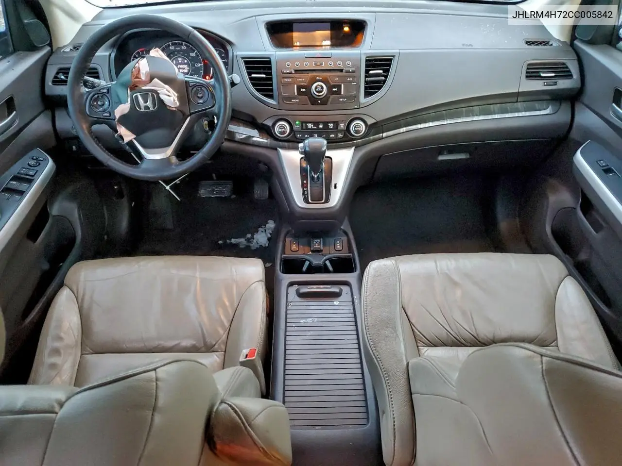 JHLRM4H72CC005842 2012 Honda Cr-V Exl