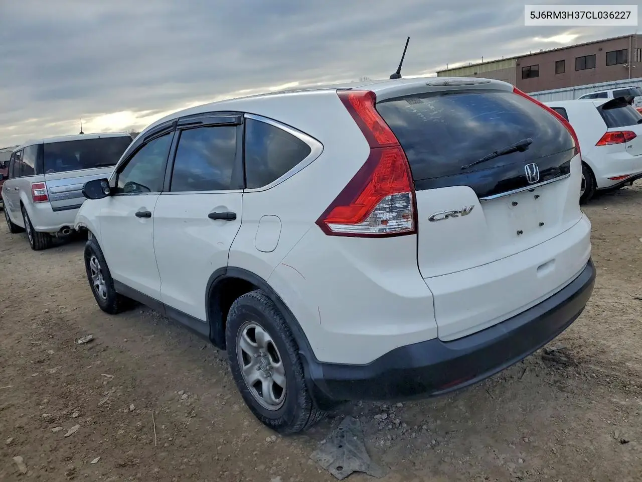 5J6RM3H37CL036227 2012 Honda Cr-V Lx