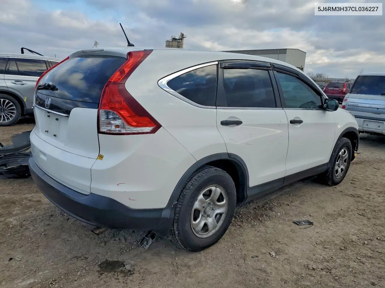 5J6RM3H37CL036227 2012 Honda Cr-V Lx