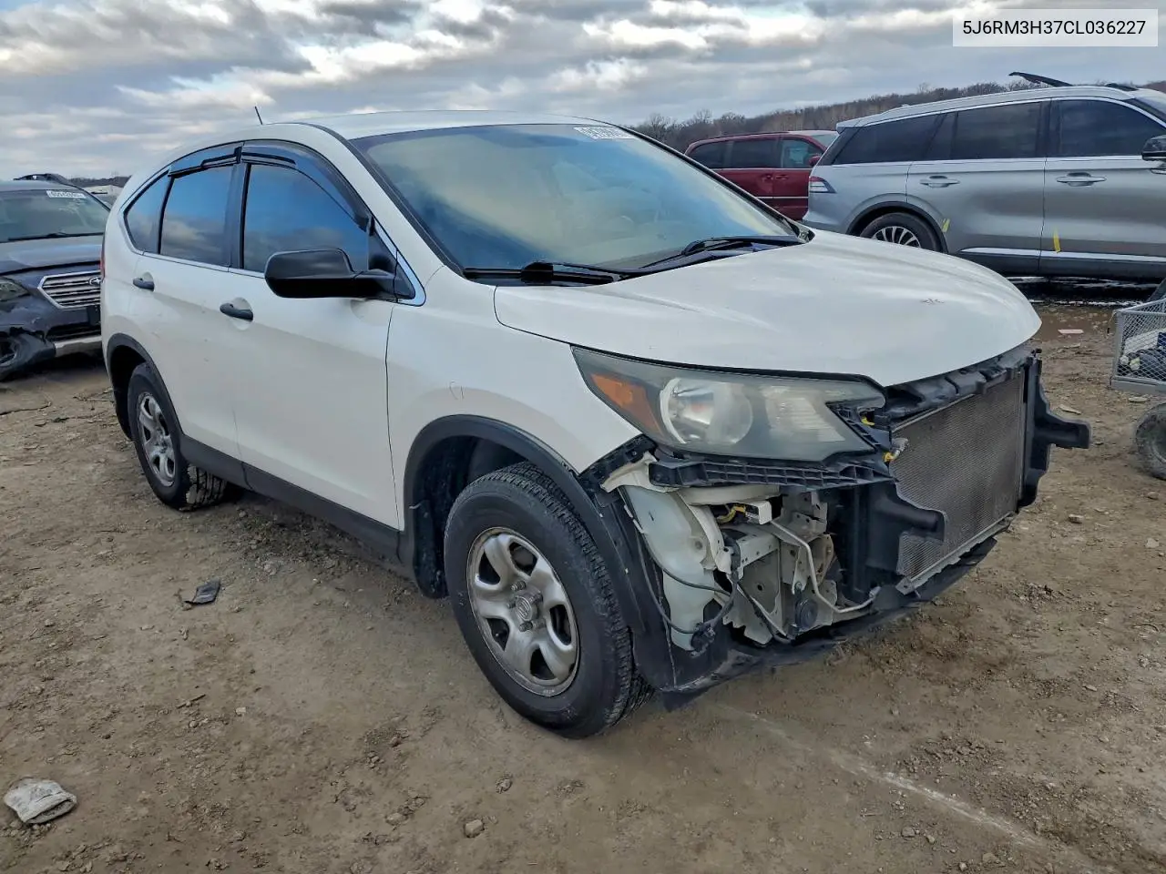 5J6RM3H37CL036227 2012 Honda Cr-V Lx