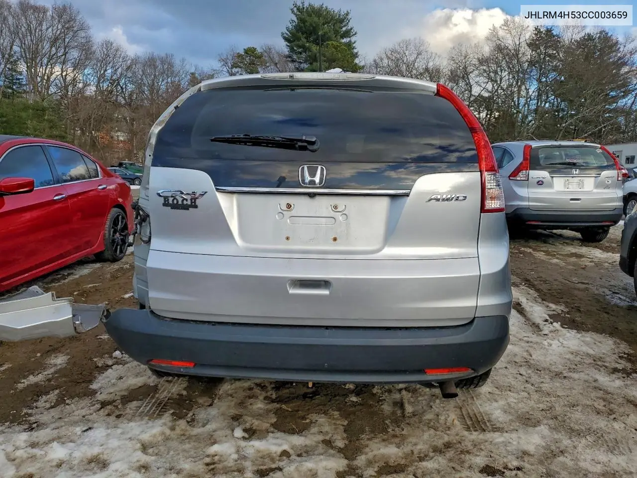 JHLRM4H53CC003659 2012 Honda Cr-V Ex