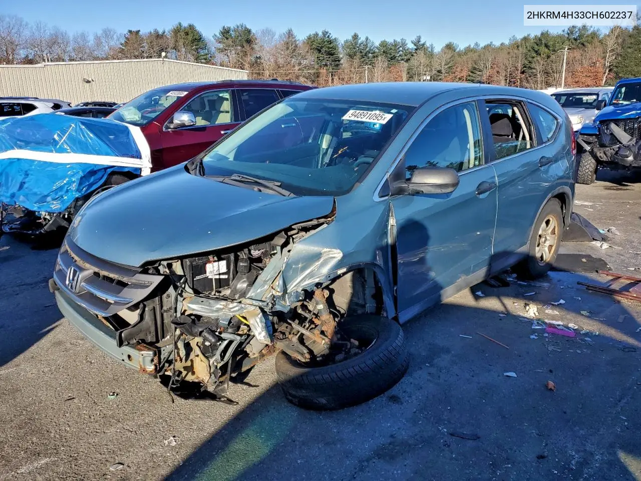 2HKRM4H33CH602237 2012 Honda Cr-V Lx