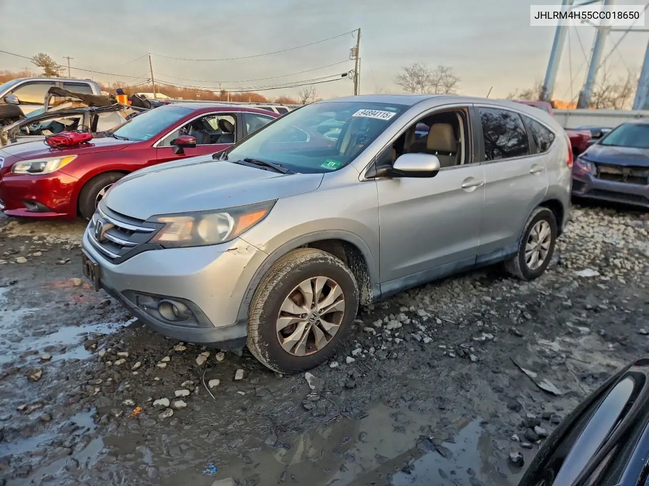 JHLRM4H55CC018650 2012 Honda Cr-V Ex