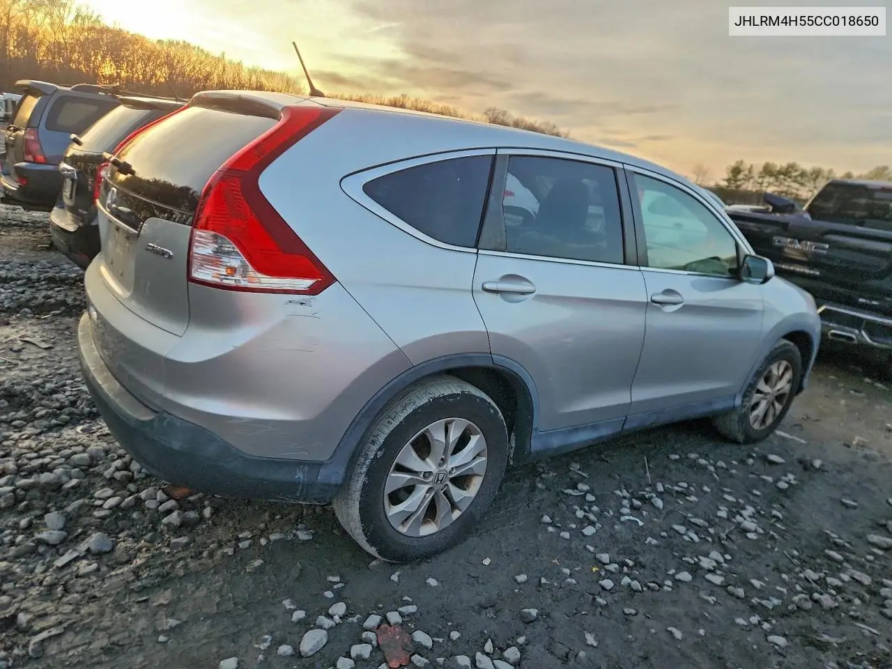 JHLRM4H55CC018650 2012 Honda Cr-V Ex