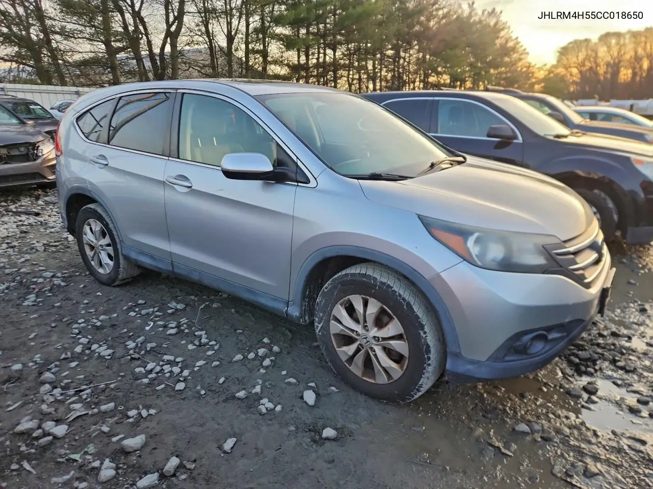 JHLRM4H55CC018650 2012 Honda Cr-V Ex