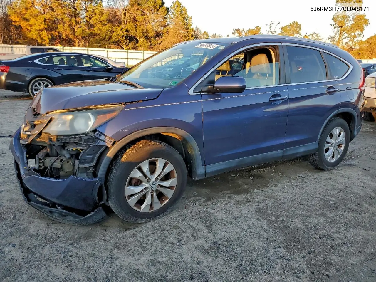 5J6RM3H77CL048171 2012 Honda Cr-V Exl