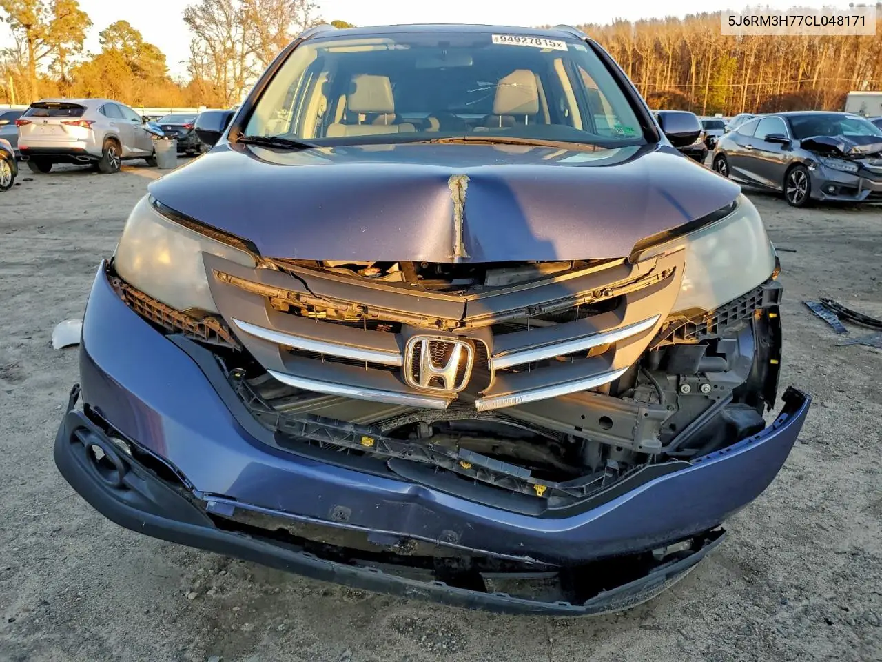 5J6RM3H77CL048171 2012 Honda Cr-V Exl