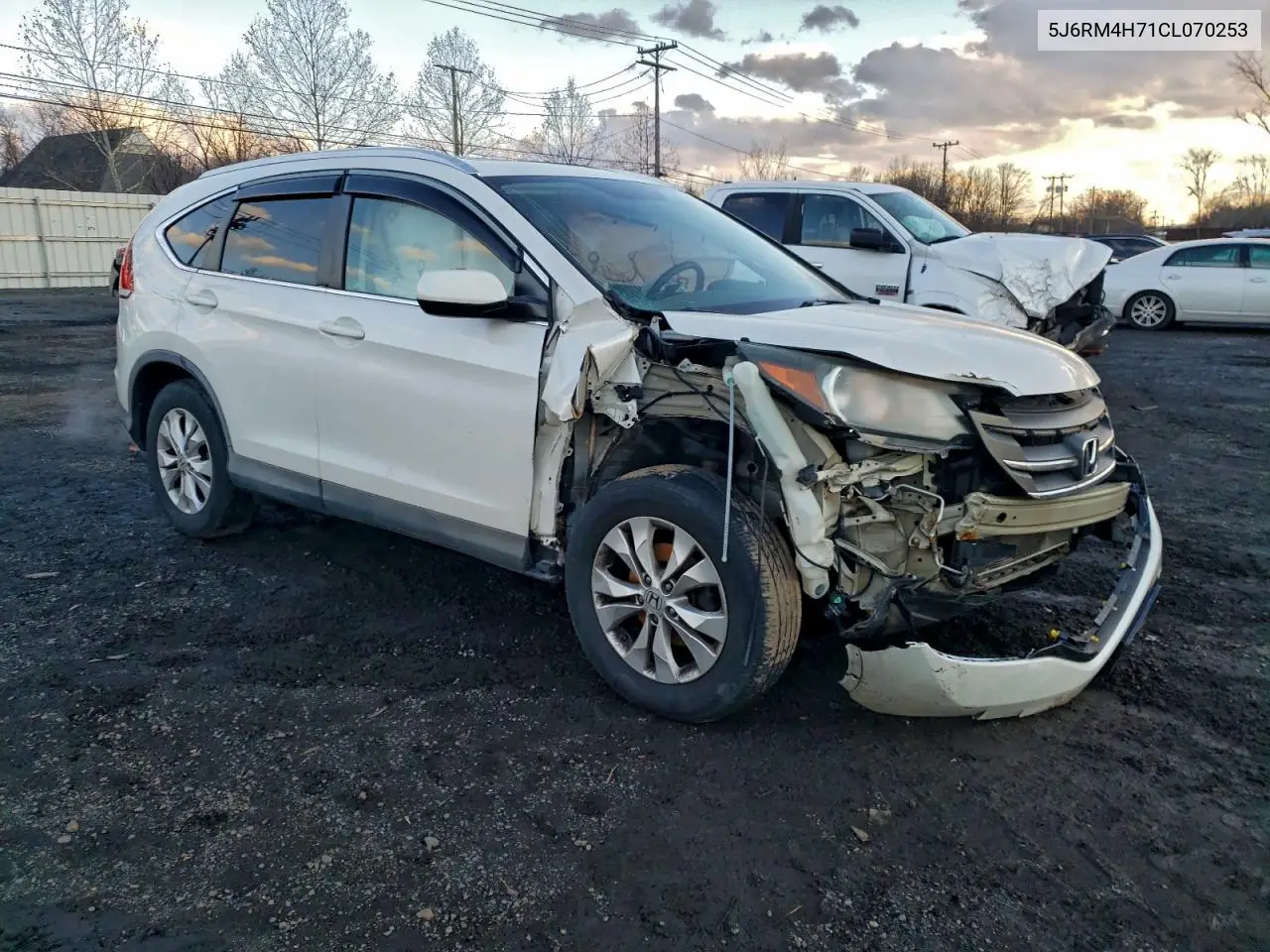5J6RM4H71CL070253 2012 Honda Cr-V Exl