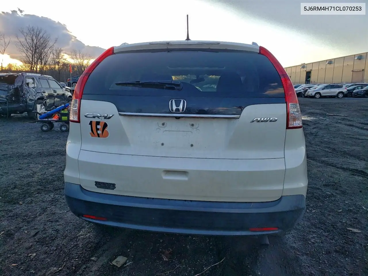 5J6RM4H71CL070253 2012 Honda Cr-V Exl