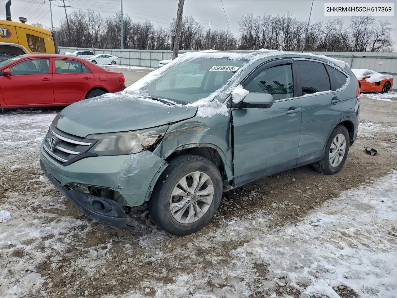 2HKRM4H55CH617369 2012 Honda Cr-V Ex