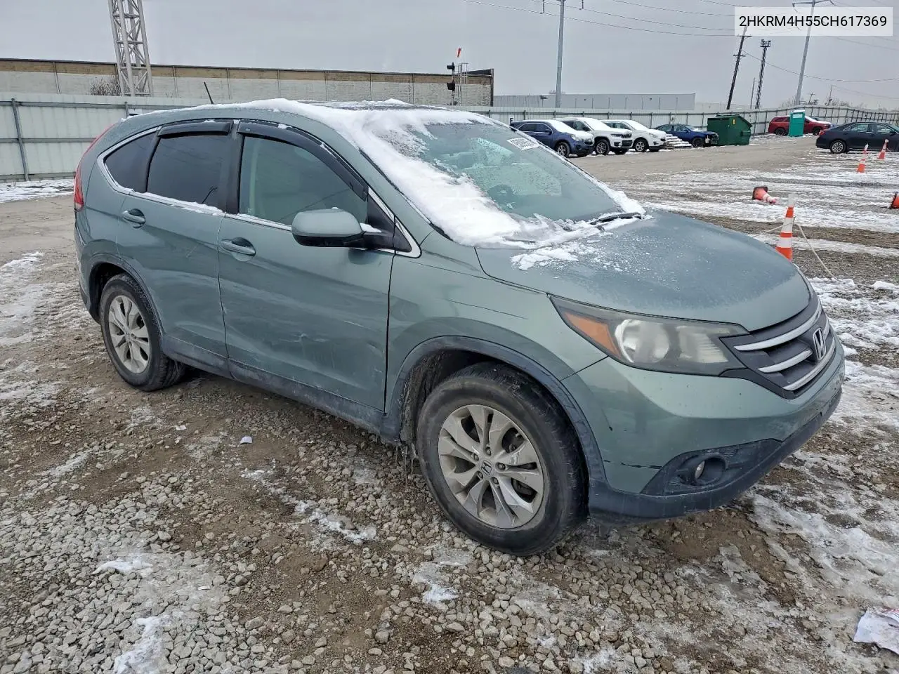 2HKRM4H55CH617369 2012 Honda Cr-V Ex