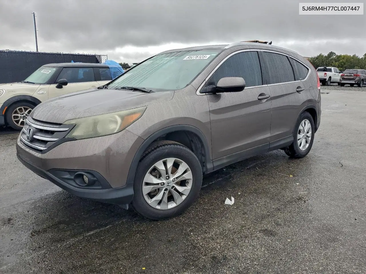 5J6RM4H77CL007447 2012 Honda Cr-V Exl