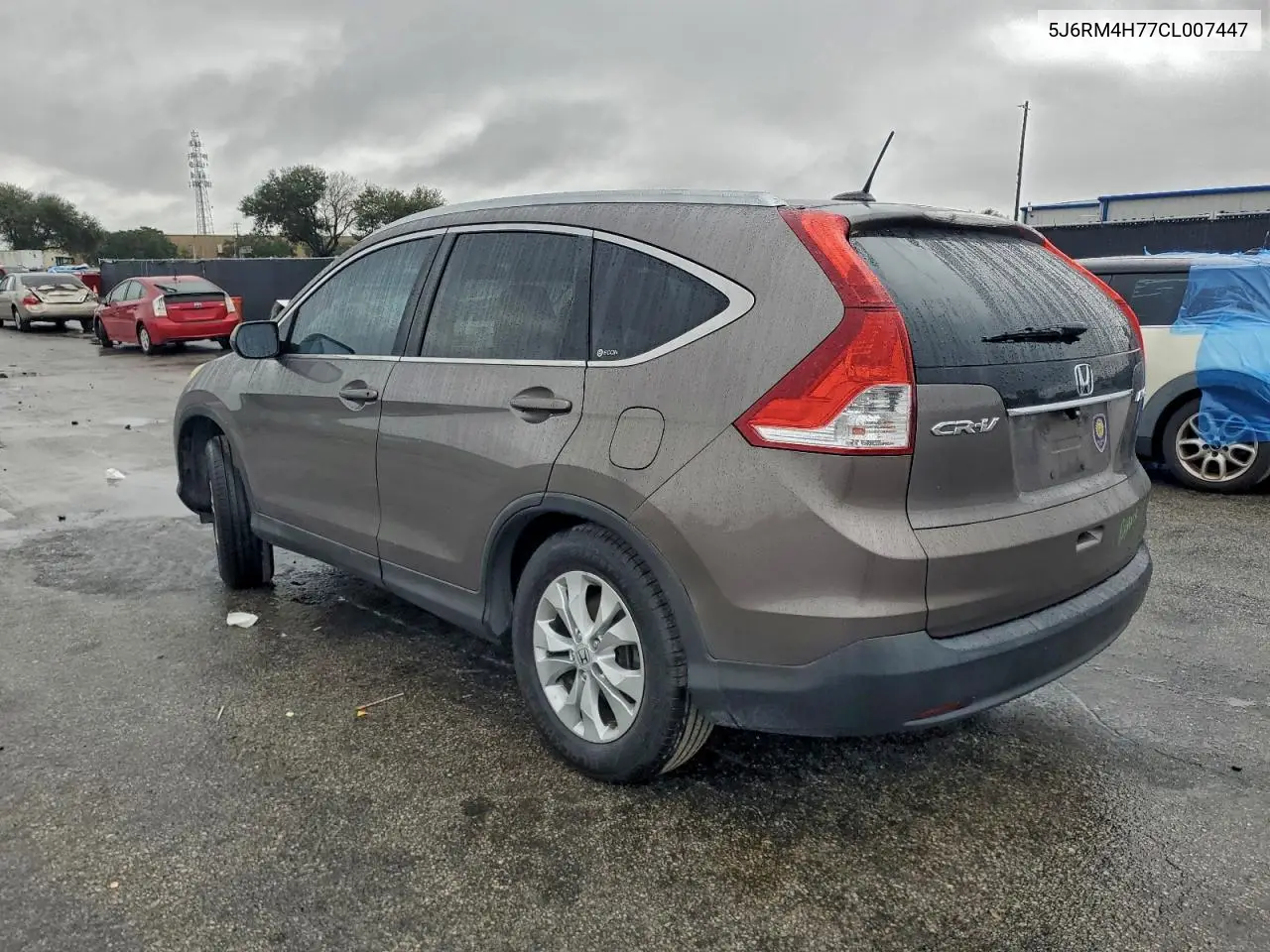 5J6RM4H77CL007447 2012 Honda Cr-V Exl