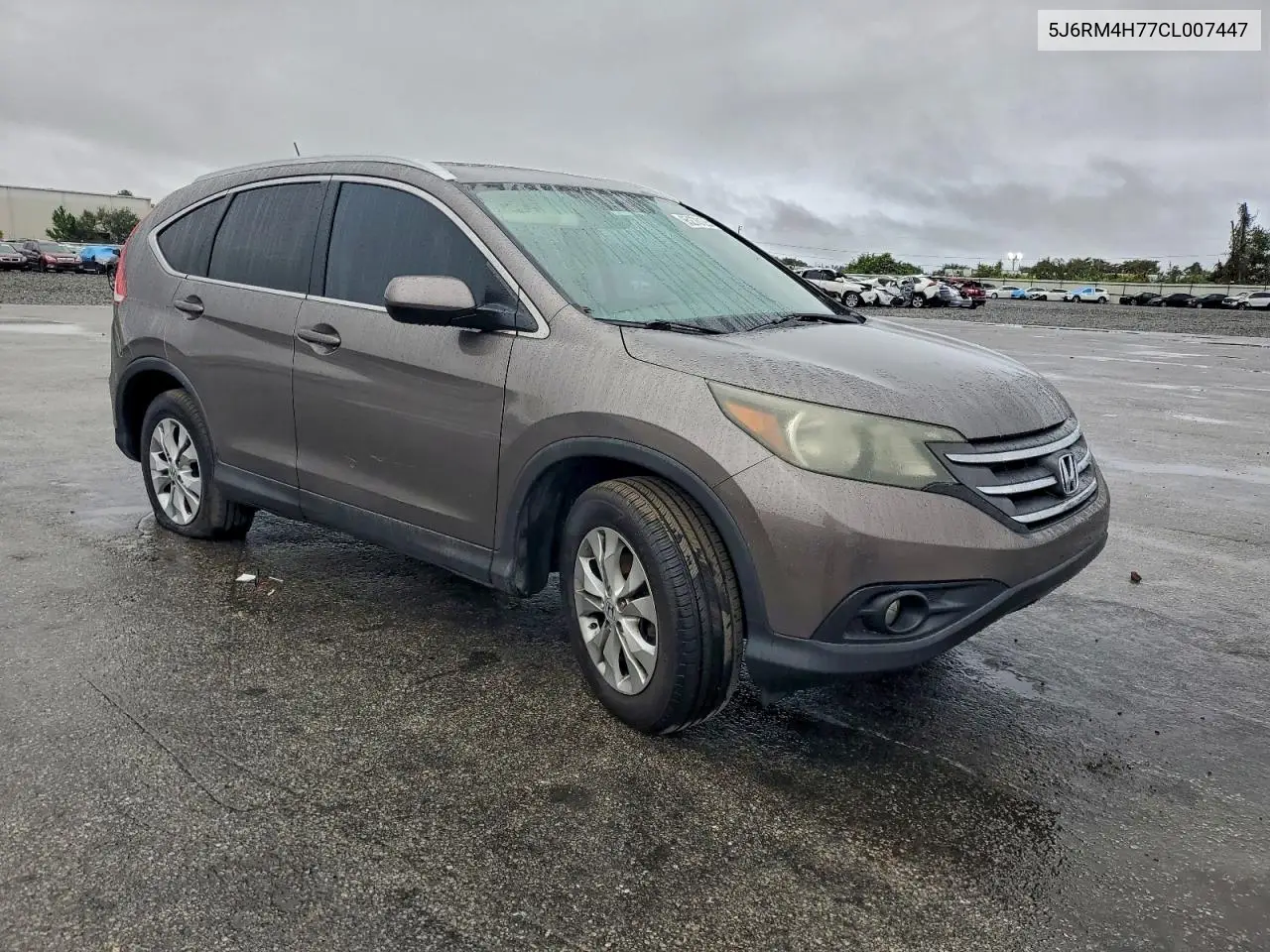 5J6RM4H77CL007447 2012 Honda Cr-V Exl