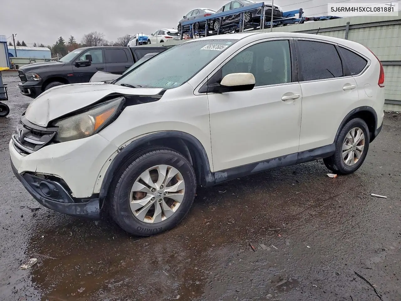 5J6RM4H5XCL081881 2012 Honda Cr-V Ex