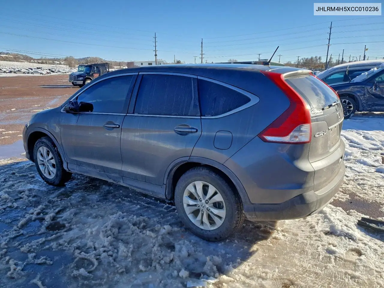 JHLRM4H5XCC010236 2012 Honda Cr-V Ex