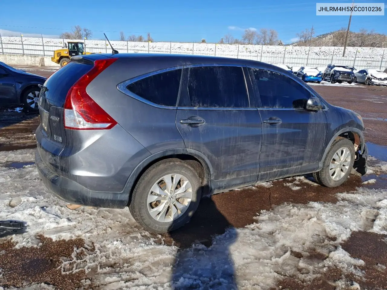 JHLRM4H5XCC010236 2012 Honda Cr-V Ex