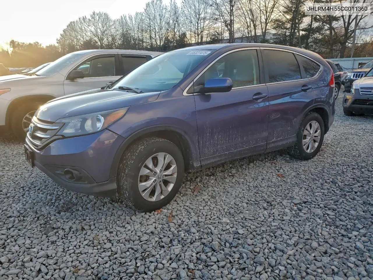 JHLRM4H55CC011360 2012 Honda Cr-V Ex