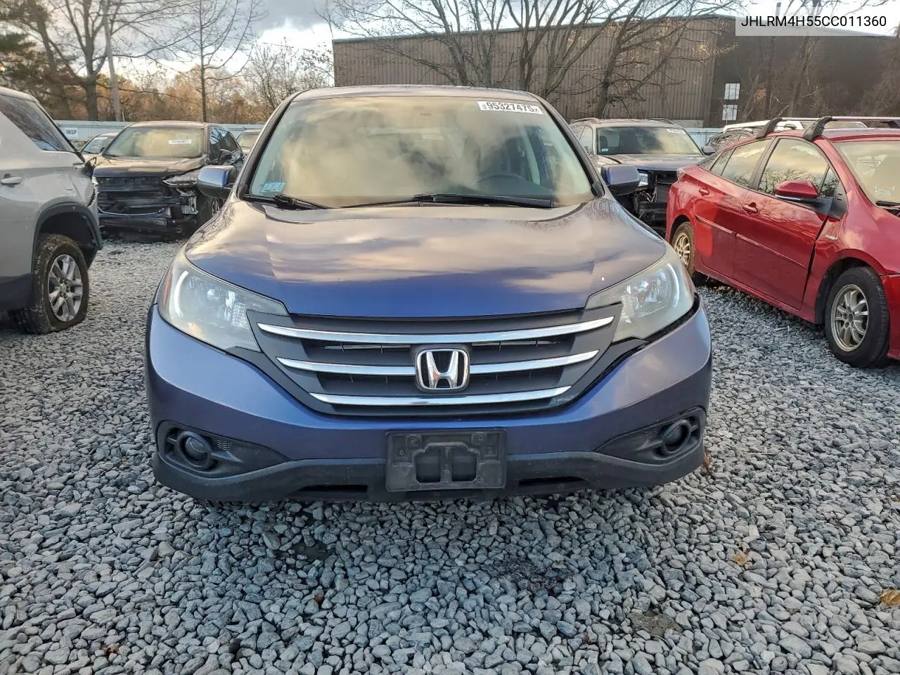 JHLRM4H55CC011360 2012 Honda Cr-V Ex