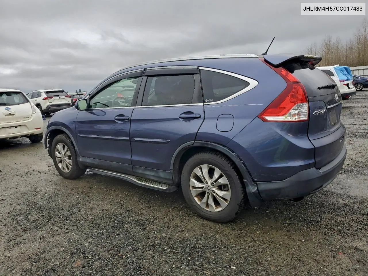 JHLRM4H57CC017483 2012 Honda Cr-V Ex