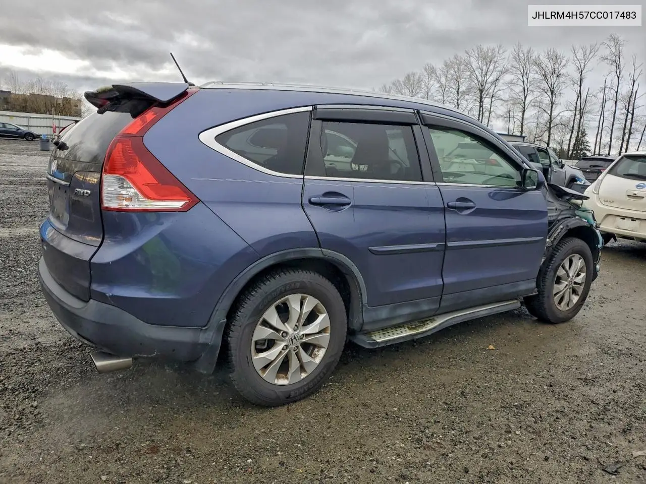 JHLRM4H57CC017483 2012 Honda Cr-V Ex