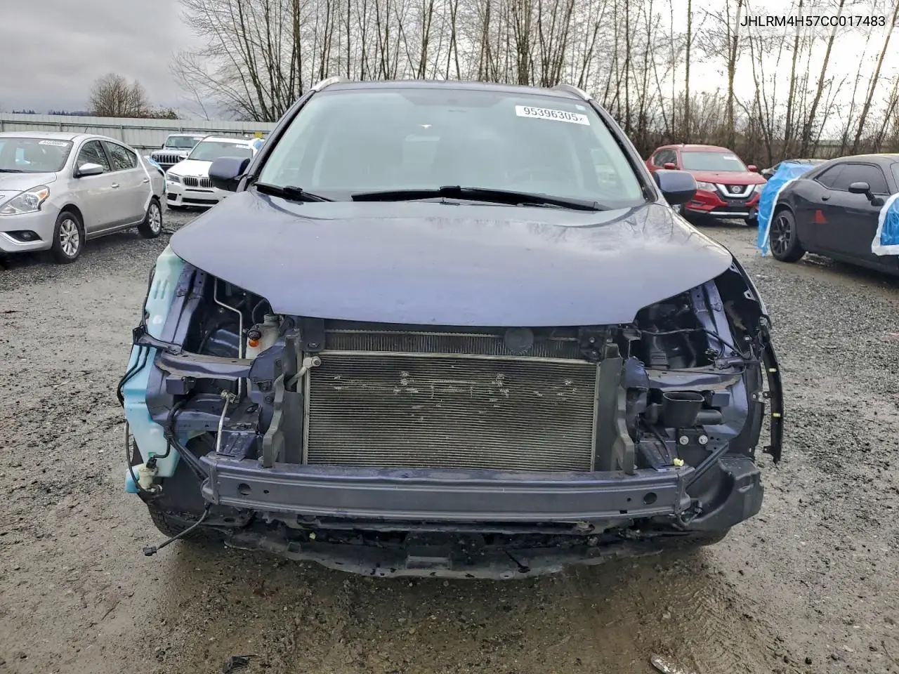 JHLRM4H57CC017483 2012 Honda Cr-V Ex