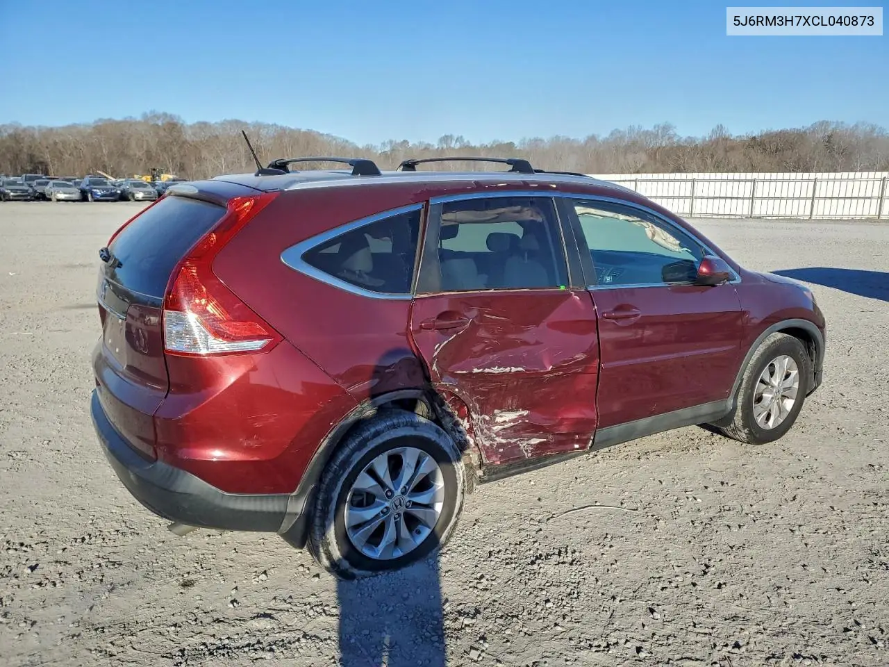 5J6RM3H7XCL040873 2012 Honda Cr-V Exl