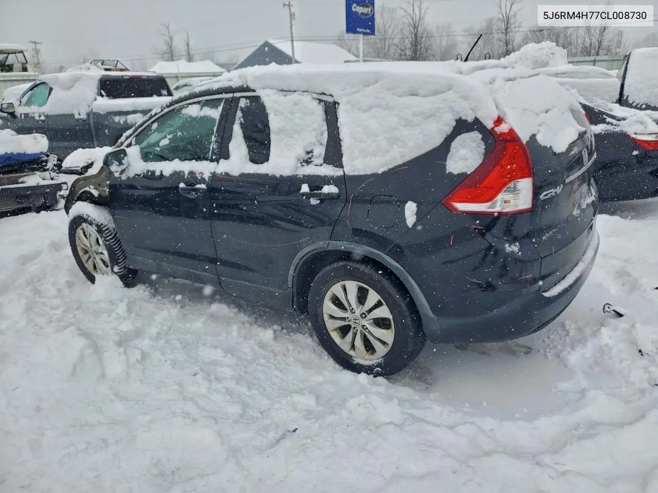 5J6RM4H77CL008730 2012 Honda Cr-V Exl