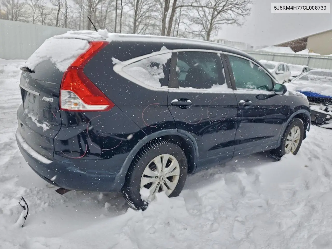 5J6RM4H77CL008730 2012 Honda Cr-V Exl