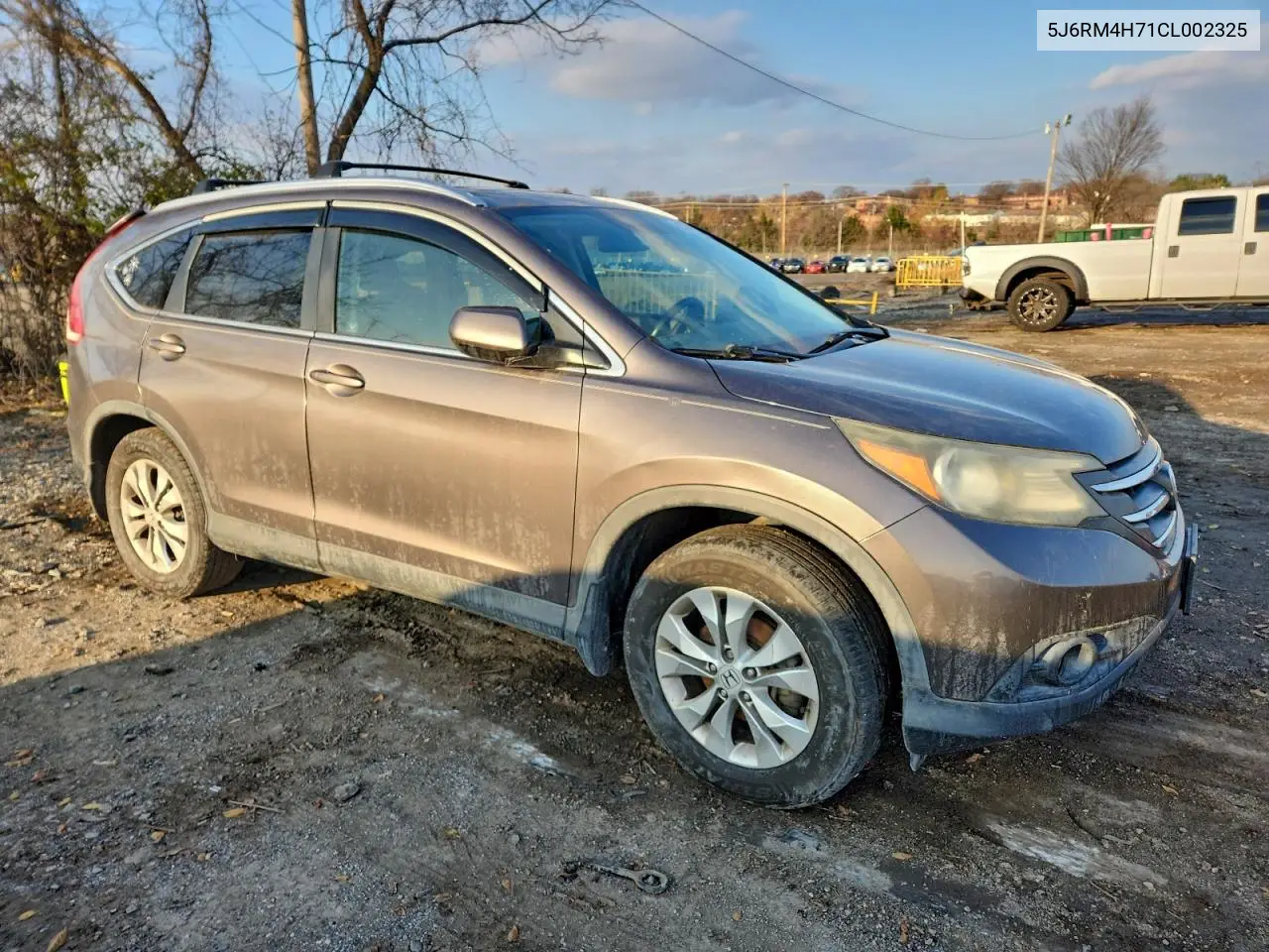 5J6RM4H71CL002325 2012 Honda Cr-V Exl