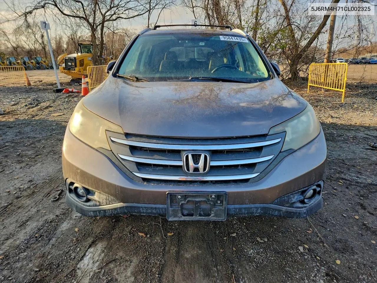 5J6RM4H71CL002325 2012 Honda Cr-V Exl