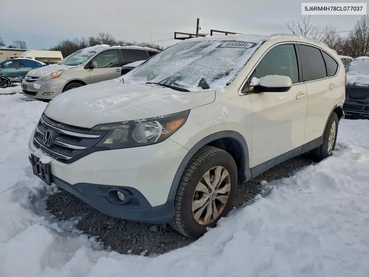 5J6RM4H78CL077037 2012 Honda Cr-V Exl