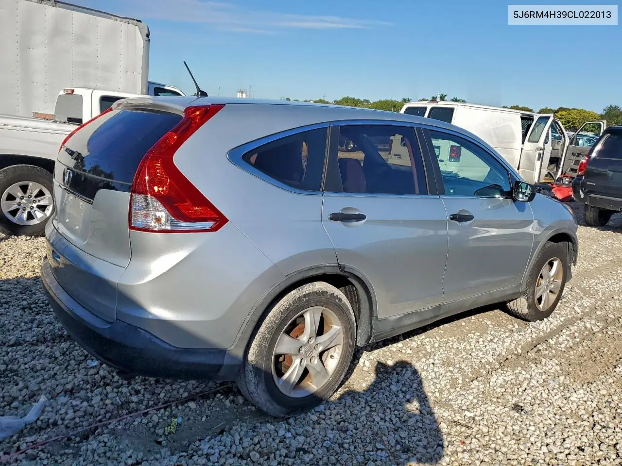 5J6RM4H39CL022013 2012 Honda Cr-V Lx