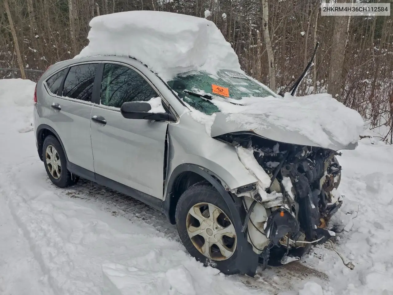2HKRM4H36CH112584 2012 Honda Cr-V Lx