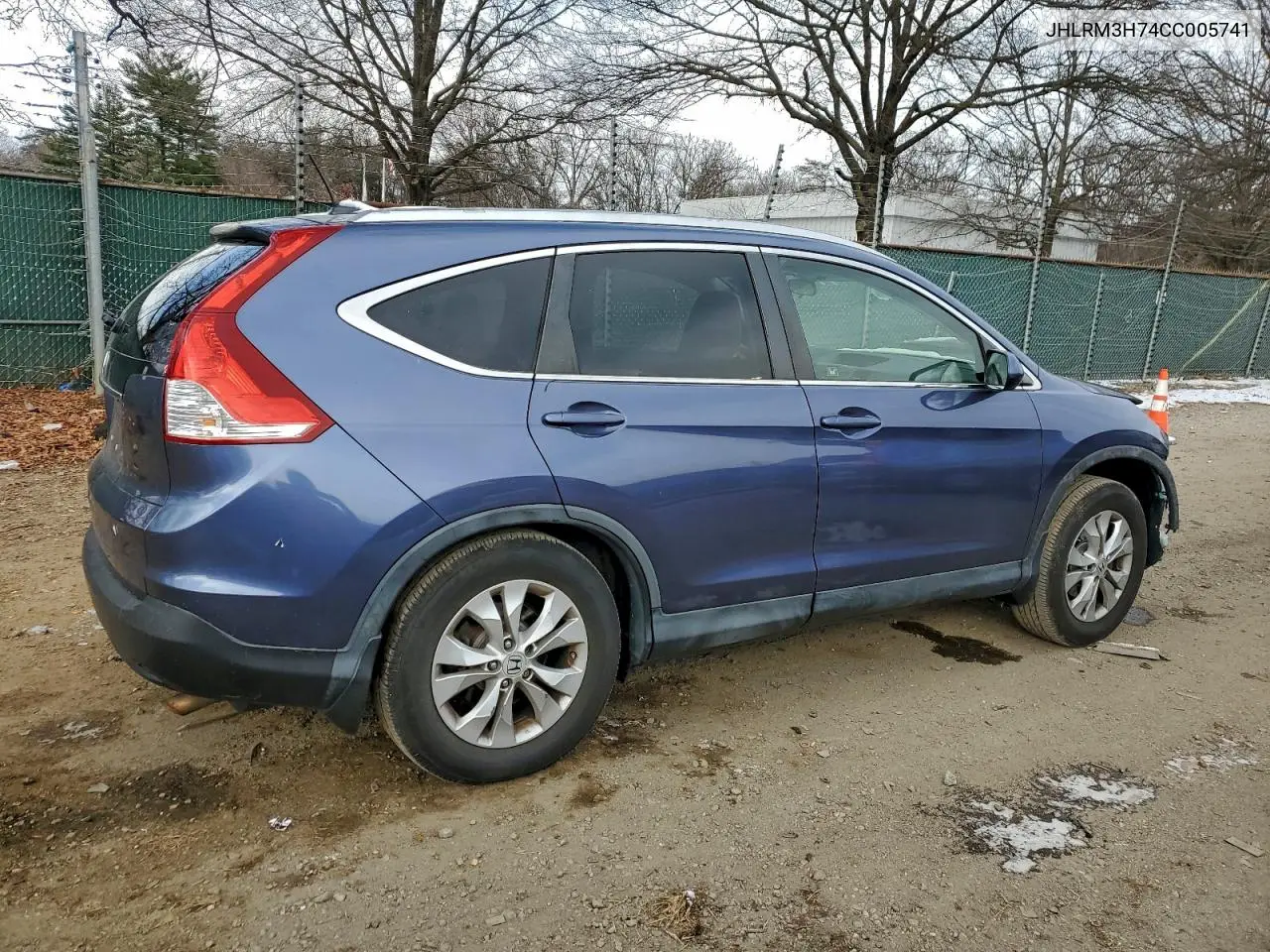 JHLRM3H74CC005741 2012 Honda Cr-V Exl