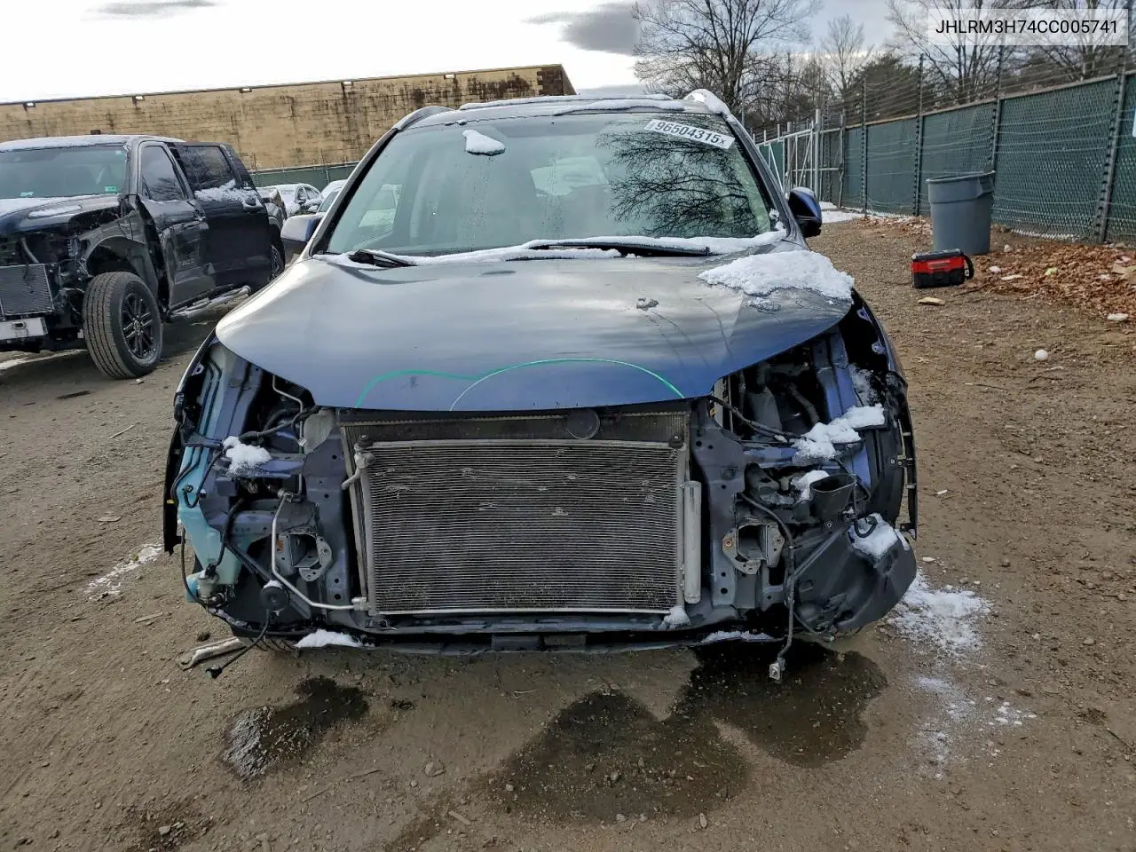 JHLRM3H74CC005741 2012 Honda Cr-V Exl