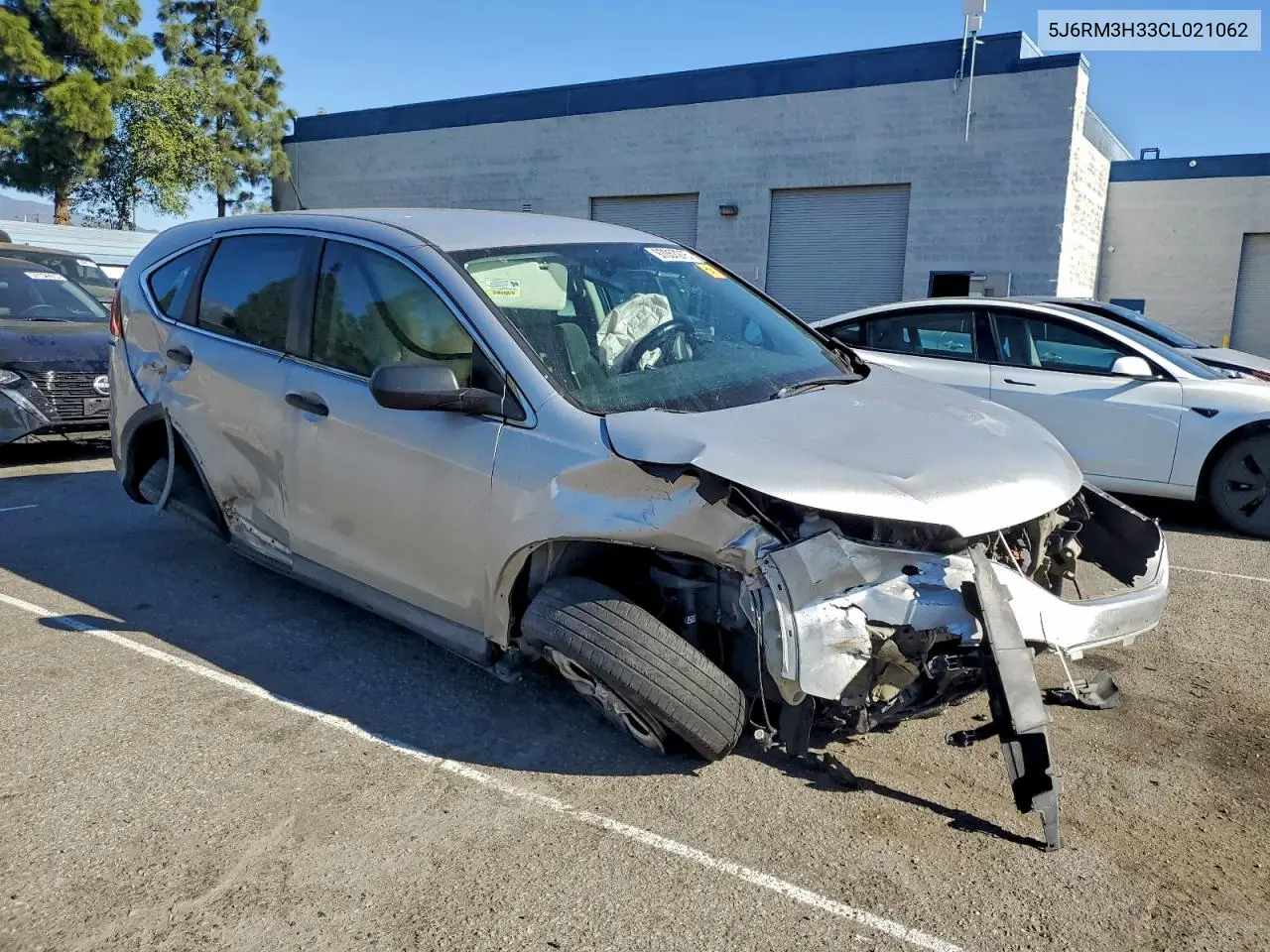 5J6RM3H33CL021062 2012 Honda Cr-V Lx