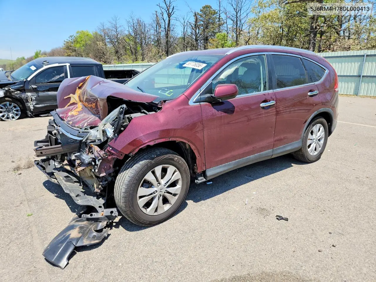 5J6RM4H78DL000413 2013 Honda Cr-V Exl