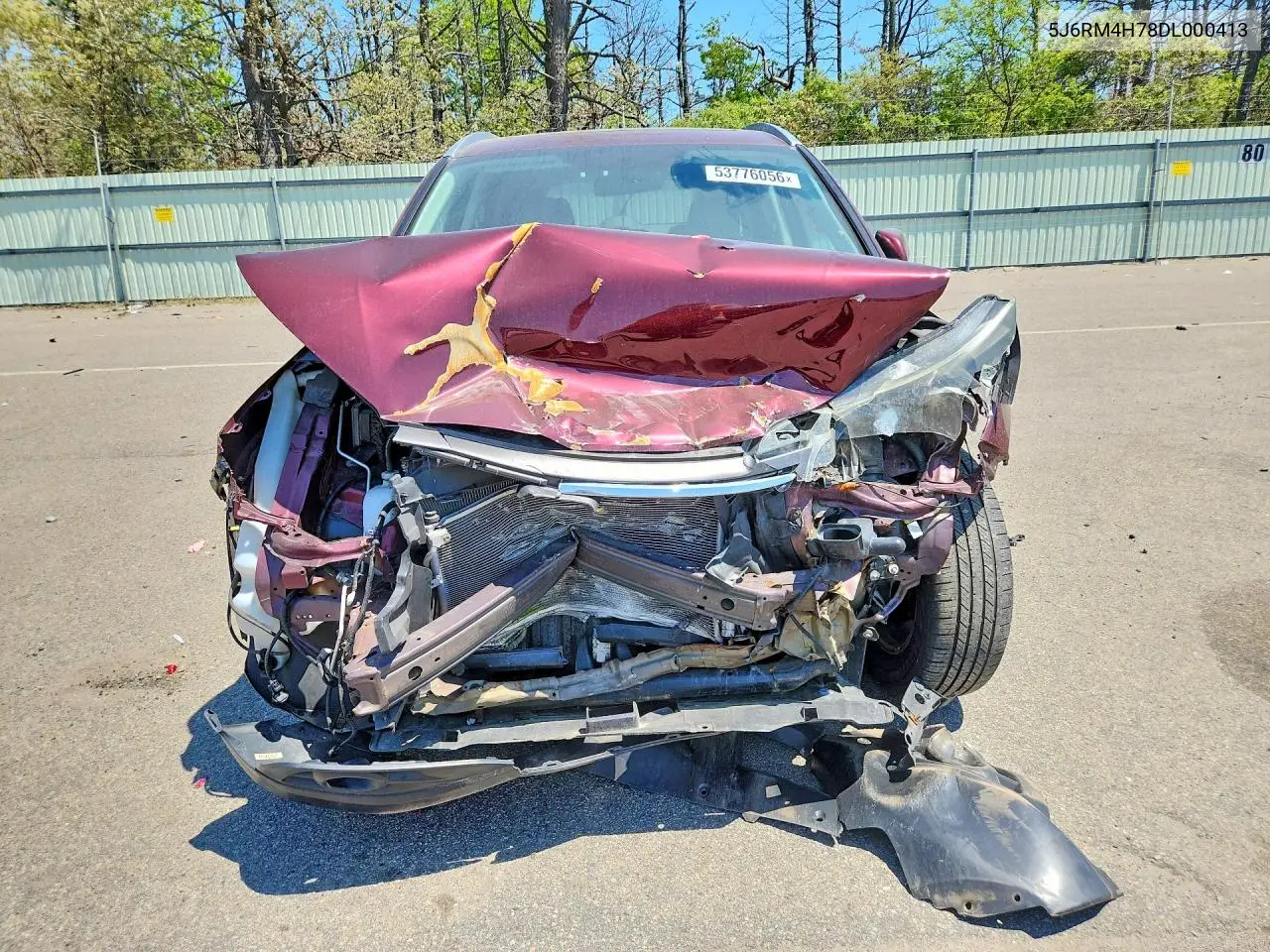 5J6RM4H78DL000413 2013 Honda Cr-V Exl
