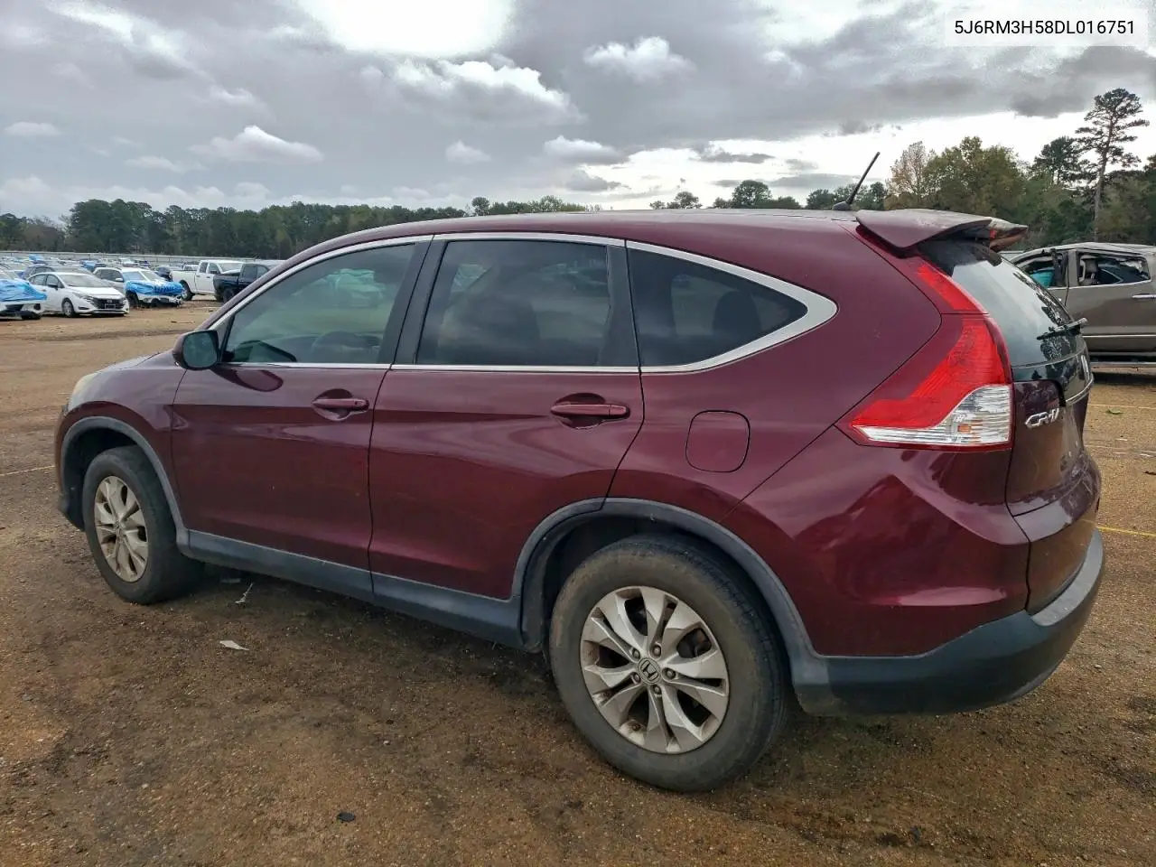 5J6RM3H58DL016751 2013 Honda Cr-V Ex
