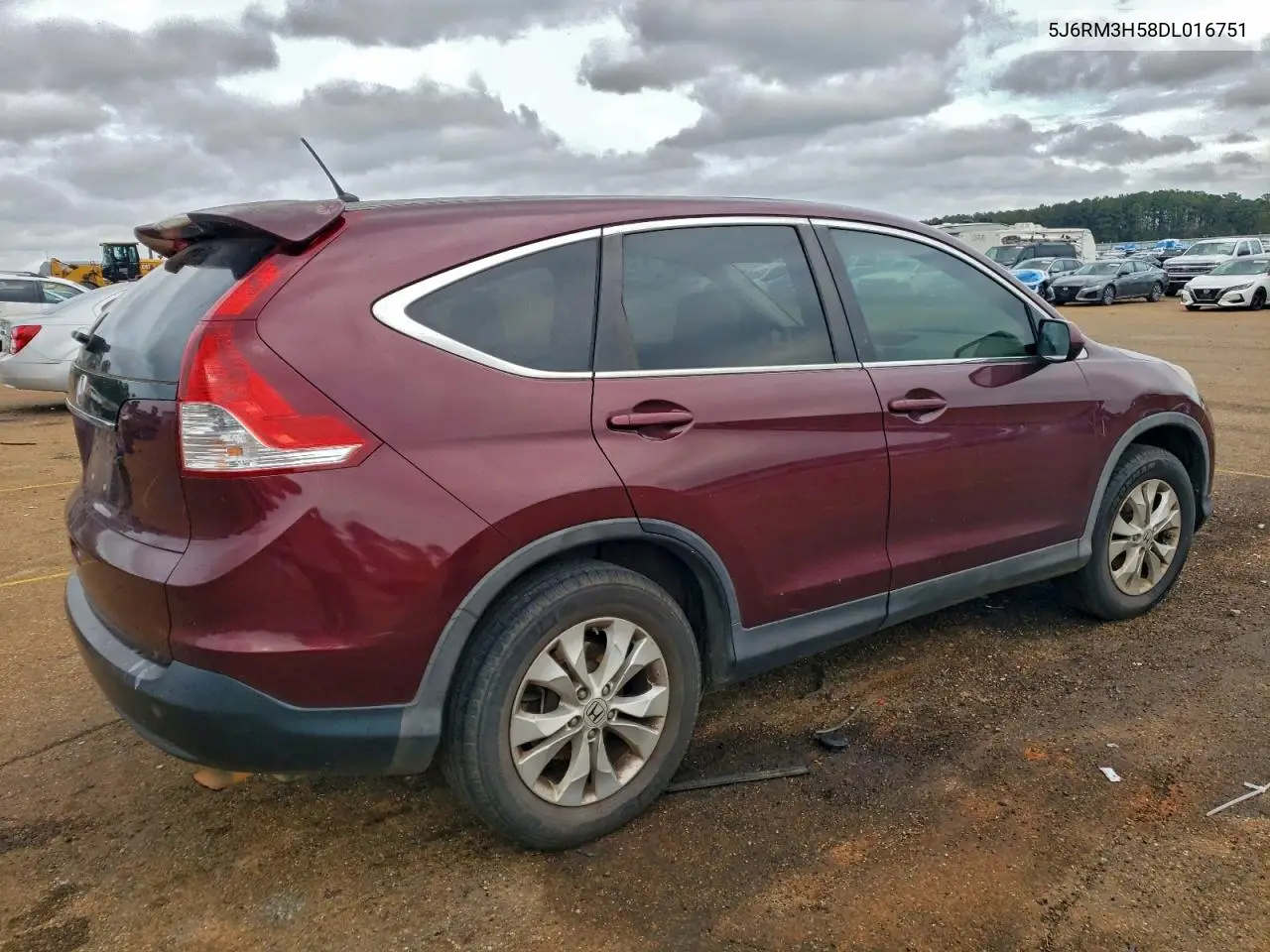 5J6RM3H58DL016751 2013 Honda Cr-V Ex