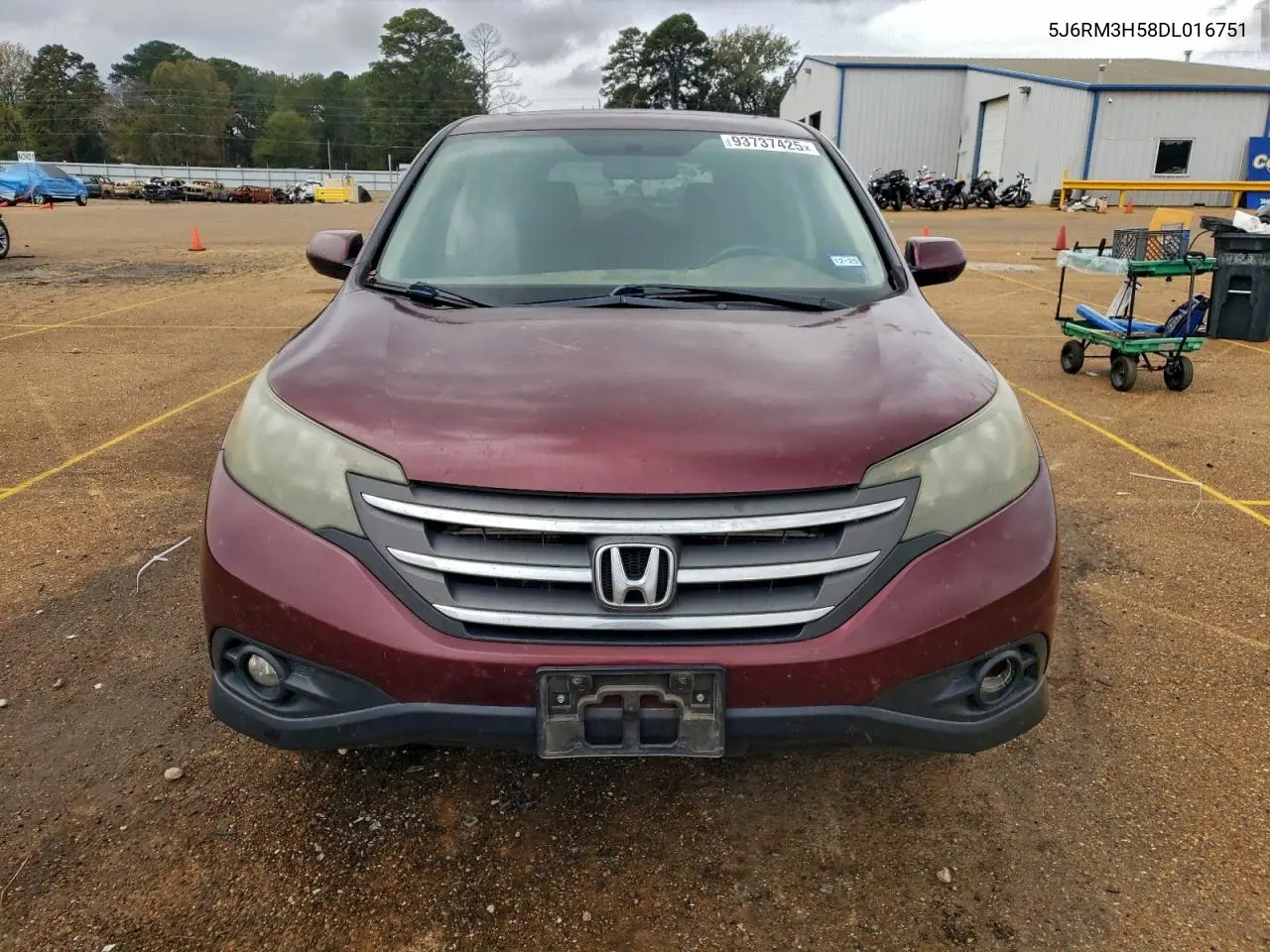 5J6RM3H58DL016751 2013 Honda Cr-V Ex