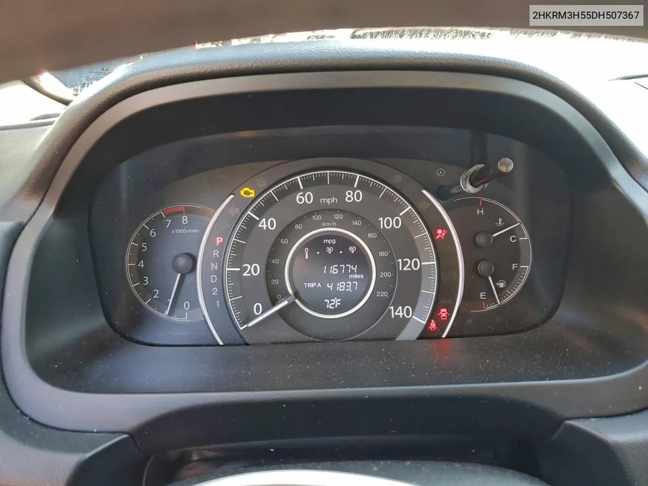 2HKRM3H55DH507367 2013 Honda Cr-V Ex