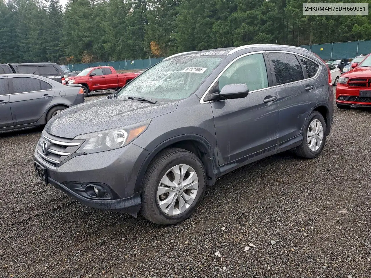 2HKRM4H78DH669081 2013 Honda Cr-V Exl