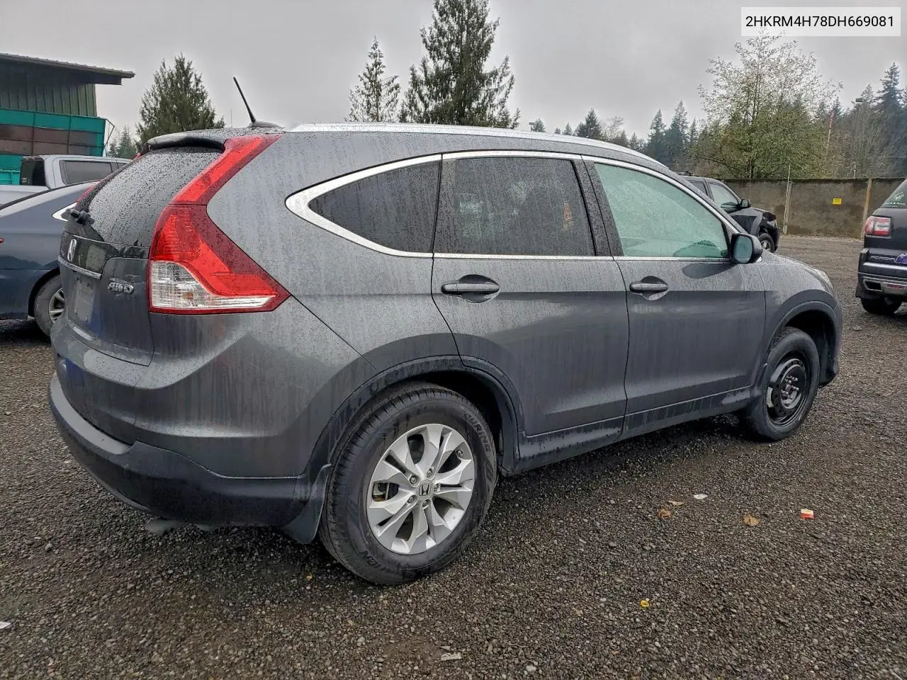 2HKRM4H78DH669081 2013 Honda Cr-V Exl